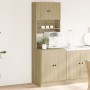 Mueble de cocina madera de ingeniería roble Sonoma 60x50x180 cm de , Armarios de cocina - Ref: Foro24-3276639, Precio: 184,83...