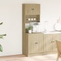 Mueble de cocina madera de ingeniería roble Sonoma 60x50x180 cm de , Armarios de cocina - Ref: Foro24-3276639, Precio: 184,83...