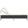 Liegestühle mit Kissen, 2 Stück, aus schwarzem synthetischem Rattan. von , Liegen - Ref: Foro24-3261587, Preis: 291,15 €, Rab...