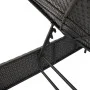 Tumbonas con cojines 2 unidades ratán sintético negro de , Tumbonas - Ref: Foro24-3261587, Precio: 291,15 €, Descuento: %