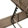 Tumbonas con cojines 2 unidades ratán sintético beige de , Tumbonas - Ref: Foro24-3261591, Precio: 314,98 €, Descuento: %