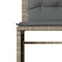 Set de sofás de jardín 4 pzas y cojines ratán sintético gris de , Conjuntos de jardín - Ref: Foro24-4003883, Precio: 287,07 €...