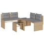 Juego de sofás jardín con cojines 4 pzas ratán sintético beige de , Conjuntos de jardín - Ref: Foro24-4003881, Precio: 287,07...