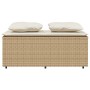 Set comedor de jardín 3 pzas con cojines ratán sintético beige de , Conjuntos de jardín - Ref: Foro24-4003906, Precio: 251,16...