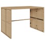 Set comedor de jardín 3 pzas con cojines ratán sintético beige de , Conjuntos de jardín - Ref: Foro24-4003906, Precio: 251,16...