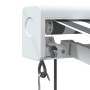 Toldo retráctil aluminio y tela gris antracita y blanco 4,5x3 m de , Toldos - Ref: Foro24-3216136, Precio: 810,19 €, Descuent...