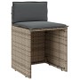 Sillas y mesita de jardín con cojines 3 piezas ratán PE gris de , Conjuntos de jardín - Ref: Foro24-4003876, Precio: 203,29 €...