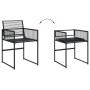 Juego de comedor de jardín 5 piezas ratán sintético negro de , Conjuntos de jardín - Ref: Foro24-3295048, Precio: 295,62 €, D...