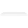 Estantes flotantes de pared 2 uds MDF blanco 80x23,5x3,8 cm de vidaXL, Estantes y estanterías - Ref: Foro24-323815, Precio: 3...