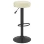 Taburetes de cocina 2 unidades terciopelo crema de , Taburetes de cocina - Ref: Foro24-332994, Precio: 108,98 €, Descuento: %