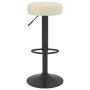 Taburetes de cocina 2 unidades terciopelo crema de , Taburetes de cocina - Ref: Foro24-332994, Precio: 111,07 €, Descuento: %