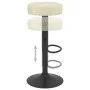Taburetes de cocina 2 unidades terciopelo crema de , Taburetes de cocina - Ref: Foro24-332994, Precio: 108,98 €, Descuento: %