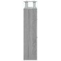 Mueble zapatero madera contrachapada gris Sonoma 63x24x104 cm de , Zapateros y organizadores de calzado - Ref: Foro24-342568,...