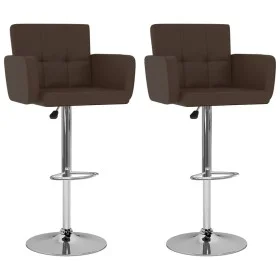 Küchenhocker 2 Stück Kunstleder Braun von , Küchenhocker - Ref: Foro24-323656, Preis: 153,11 €, Rabatt: %