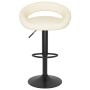 Taburetes de cocina 2 unidades terciopelo crema de , Taburetes de cocina - Ref: Foro24-333268, Precio: 138,23 €, Descuento: %