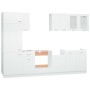 Juego de muebles de cocina 7 piezas madera de ingeniería blanco de , Armarios de cocina - Ref: Foro24-3067639, Precio: 572,25...