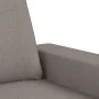 Armchair with footstool in gray taupe fabric, 60 cm. by , Sofas - Ref: Foro24-3201150, Price: 238,41 €, Discount: %