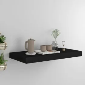 Estante flotante de pared MDF negro 50x23x3,8 cm de vidaXL, Estantes y estanterías - Ref: Foro24-323829, Precio: 24,38 €, Des...