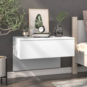 Nachttisch an der weißen Wand von , Nachttische - Ref: Foro24-810935, Preis: 45,29 €, Rabatt: %