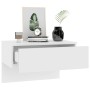 Mesita de noche de pared blanca de , Mesitas de noche - Ref: Foro24-810935, Precio: 46,03 €, Descuento: %