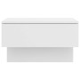 Mesita de noche de pared blanca de , Mesitas de noche - Ref: Foro24-810935, Precio: 46,03 €, Descuento: %