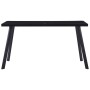Mesa de comedor de vidrio templado negro 140x70x75 cm de , Mesas de cocina y de comedor - Ref: Foro24-281873, Precio: 142,50 ...