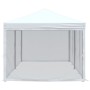 Carpa para fiestas plegable con paredes laterales blanca 3x6 m de , Carpas y cenadores - Ref: Foro24-93552, Precio: 190,54 €,...