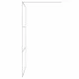 Duschwand aus transparentem, silberbeschichtetem ESG-Glas, 115x195 cm. von , Duschwände und Duschwände - Ref: Foro24-152118, ...