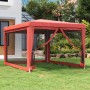 Carpa para fiestas con 4 paredes de malla HDPE rojo 3x4 m de , Carpas y cenadores - Ref: Foro24-319235, Precio: 100,70 €, Des...
