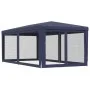Carpa para fiestas con 6 paredes de malla HDPE azul 3x6 m de , Carpas y cenadores - Ref: Foro24-319237, Precio: 124,15 €, Des...