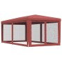 Carpa para fiestas con 6 paredes de malla HDPE rojo 3x6 m de , Carpas y cenadores - Ref: Foro24-319240, Precio: 136,13 €, Des...