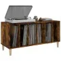 Furniture made of smoked oak plywood discs, measuring 100x38x48 cm. by , CD and DVD storage - Ref: Foro24-831978, Price: 102,...