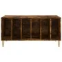 Furniture made of smoked oak plywood discs, measuring 100x38x48 cm. by , CD and DVD storage - Ref: Foro24-831978, Price: 102,...