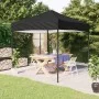Carpa para fiestas plegable negro 2x2 m de , Carpas y cenadores - Ref: Foro24-93497, Precio: 95,06 €, Descuento: %