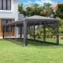 Carpa para fiestas 10 paredes malla HDPE gris antracita 3x12m de , Carpas y cenadores - Ref: Foro24-319249, Precio: 207,15 €,...