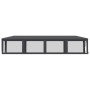 Carpa para fiestas 10 paredes malla HDPE gris antracita 3x12m de , Carpas y cenadores - Ref: Foro24-319249, Precio: 204,48 €,...