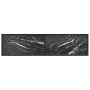 Mueble de TV vidrio templado color mármol negro 160x40x40,5 cm de , Muebles TV - Ref: Foro24-331721, Precio: 91,43 €, Descuen...