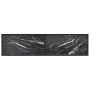 Mueble de TV vidrio templado color mármol negro 160x40x40,5 cm de , Muebles TV - Ref: Foro24-331721, Precio: 92,75 €, Descuen...