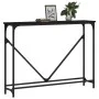 Mesa consola madera de ingeniería negra 102x22,5x75 cm de , Mesas auxiliares - Ref: Foro24-834130, Precio: 43,40 €, Descuento: %