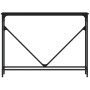 Mesa consola madera de ingeniería negra 102x22,5x75 cm de , Mesas auxiliares - Ref: Foro24-834130, Precio: 44,07 €, Descuento: %