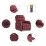Sillón de masaje eléctrico reclinable elevable tela rojo tinto de , Sillones - Ref: Foro24-3205019, Precio: 392,87 €, Descuen...