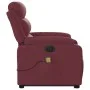 Sillón de masaje eléctrico reclinable elevable tela rojo tinto de , Sillones - Ref: Foro24-3205019, Precio: 392,87 €, Descuen...