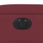Sillón reclinable eléctrico tela rojo tinto de , Sillones - Ref: Foro24-3204461, Precio: 262,97 €, Descuento: %