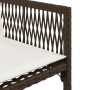 Sillas de jardín con cojines 4 unidades ratán sintético marrón de , Sillas de jardín - Ref: Foro24-365020, Precio: 160,77 €, ...