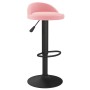Taburetes de cocina 2 unidades terciopelo rosa de , Taburetes de cocina - Ref: Foro24-333606, Precio: 99,38 €, Descuento: %