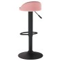 Taburetes de cocina 2 unidades terciopelo rosa de , Taburetes de cocina - Ref: Foro24-333606, Precio: 99,38 €, Descuento: %