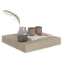 Estantes flotantes de pared 4 uds MDF roble 23x23,5x3,8 cm de vidaXL, Estantes y estanterías - Ref: Foro24-323867, Precio: 38...