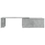 Mesa de centro madera contrachapada gris hormigón 150x50x35 cm de , Mesas de centro - Ref: Foro24-801341, Precio: 77,00 €, De...