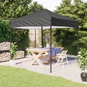 Carpa para fiestas plegable gris antracita 3x3 m de , Carpas y cenadores - Ref: Foro24-93516, Precio: 102,43 €, Descuento: %