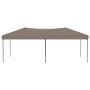 Carpa para fiestas plegable gris taupe 3x6 m de , Carpas y cenadores - Ref: Foro24-93540, Precio: 143,07 €, Descuento: %